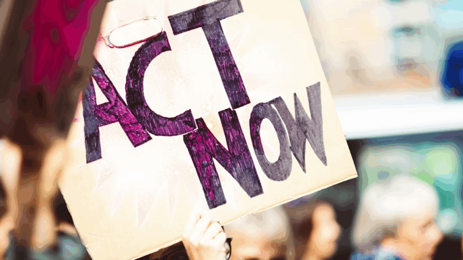Act Now sign representing the urgency of website conversion optimisation for franchise businesses